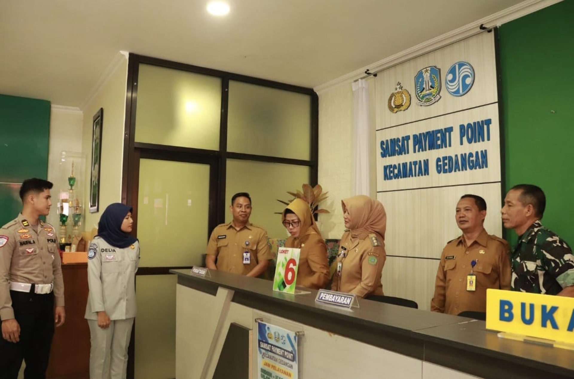 Launching Samsat Payment Point Kecamatan Gedangan